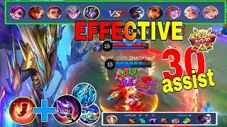 ZHASK ROAM REAL SUSTAINABLE AND DAMAGE| MLBB BEST ROAM AND DAMAGE #zhaskgameplay