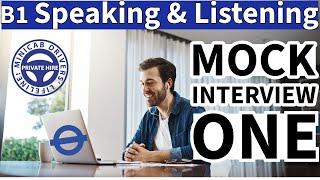 ESOL B1 English Speaking and Listening Mock Test One | London PCO application | Citizenship Course