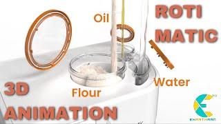 Introducing Rotimatic: The Ultimate Automatic Roti Maker With Mind-blowing 3d Animation Tech!