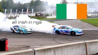 Drift Masters 2024, Riga, Irish drivers practice wrap-up