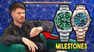 Celebrating Milestones: He Bought A Rolex Submariner 2018 "Hulk" & 336935 Sky-Dweller Causes Divide!