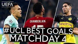 MARTÍNEZ, OXLADE-CHAMBERLAIN, HAKIMI: #UCL BEST GOALS, Matchday 4