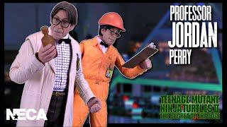 NECA Toys Teenage Mutant Ninja Turtles The Secret of the Ooze Professor Jordon Perry 2 Pack