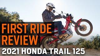 2021 Honda Trail 125 First Ride Review