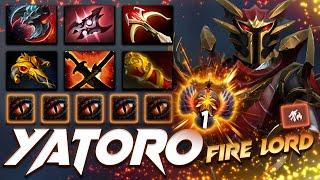 Yatoro Dragon Knight Fire Ownage - Dota 2 Pro Gameplay [Watch & Learn]