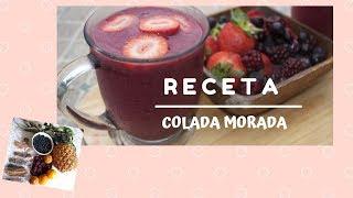 RECETA COLADA MORADA PARA NEGOCIO TRADICION ECUATORIANA -LISS-SWEET