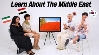 2 Korean Man Meet Beautiful Ladies From Egypt and Iran l Kpop Idol Mirae