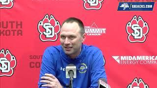 Men's Basketball Postgame Press Conference at South Dakota (02.16.2025)