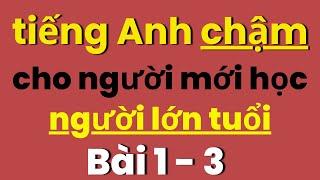 Luyện Nghe Tiếng Anh Khi Ngủ | Tiếng Anh Chậm | Tiếng Anh Cho Người Lớn Tuổi | Học Tiếng Anh | 1- 3