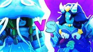 Sheila VS Marina in Roblox BedWars