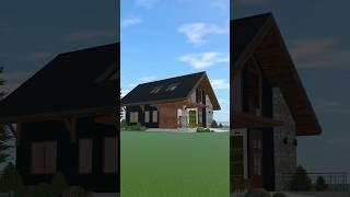 Modern barn house designed in Live Home 3D #shorts