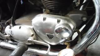 Triumph T120R OIF oil pressure mystery solved at Performance Classics.