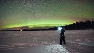 Finally saw the northern lights! | Finland Travel Vlog 04