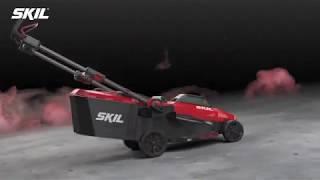 SKIL 0140: Brushless Akku-Rasenmäher mit großer Schnittbreite