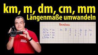 km, m, dm, cm ,mm - Maßeinheiten umwandeln - Längenmaße | Lehrerschmidt