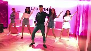 BIG BANG SEUNGRI DANCING DDU-DU-DDU-DU WITH BLACKPINK