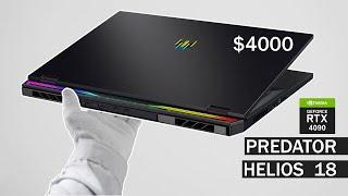 Can This Laptop Replace Desktop Gaming? Acer Predator HELIOS 18 Unboxing