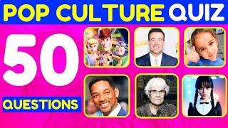 Pop Culture Trivia Questions|Test you pop culture knowledge