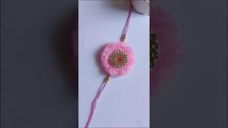 Diy Beautiful Rakhi Making  | Wool Rakhi  | Rakhi For School Competition  #shorts #diyrakhi #viral