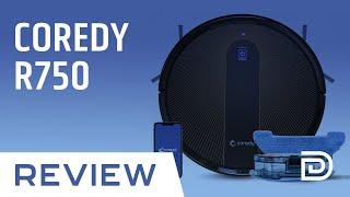 Robot Vacuum And Mop Review // Coredy R750 Robot Vacuum Cleaner