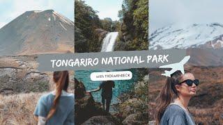 TONGARIRO NATIONAL PARK - Waterfalls and mountains