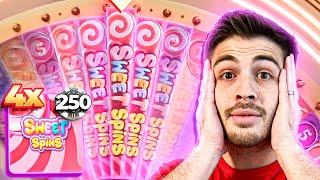 YOU WILL NOT BELIEVE THIS CRAZY WIN ON SWEET BONANZA CANDYLAND!!!