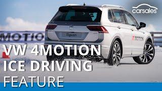 Volkswagen 4MOTION ice driving | How capable can an AWD passenger car be?