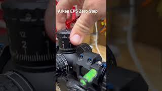 Arken EP5 5-25 Zero Stop #arken #arkenoptics #zerostop #optics #scope #guns #shooting