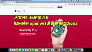 从零开始玩树莓派6 openwrt设置动态dns