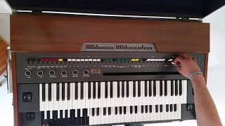 vintage yamaha synthesizer YC-45D & RA-100 Amplifier