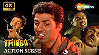 4K में देखे Sunny Deol का जबरदस्त ACTION Scene  | TRIDEV | Best Bollywood Action Scene Ever!