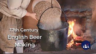 17th Century English Ale and Beer Brewing