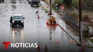 Cerca de 40 millones de personas bajo vigilancia por inundaciones en California | Noticias Telemundo