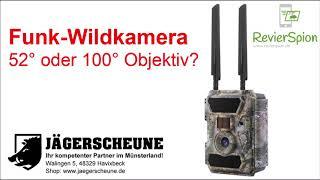 RevierSpion LTE Funk-Wildkamera 52 oder 100 Grad Aufnahmewinkel?