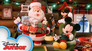 Mickey's Christmas Tale | Holiday Special | Episode 5 | Up All Eve | @disneyjr