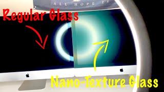 NEW NANO-TEXTURE Matte Finish vs Regular Glass\ iMac 2020 Configuration Option - IS IT WORTH IT!? 