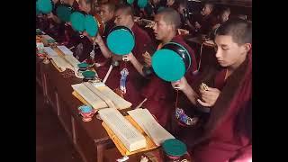 troma puja in namkha khyung dzong monastery