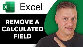 How to Remove a Calculated Field in Excel Pivot Table | Excel Tutorial 2024