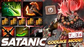 Satanic Juggernaut Godlike Blademaster - Dota 2 Pro Gameplay [Watch & Learn]