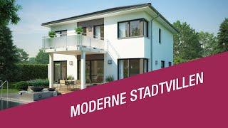 Moderne Stadtvilla bauen – Grundrisse von 120 m² bis 214 m² Wohnfläche