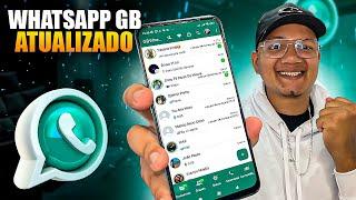 CHEGOU! NOVO WHATSAPP GB ATUALIZADO 2024 +  COMO VOLTAR USAR GB WHATSAPP