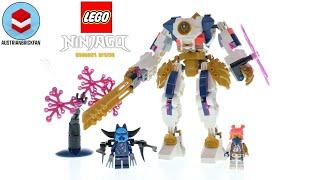 LEGO Ninjago 71807 Sora's Elemental Tech Mech – LEGO Speed Build Review