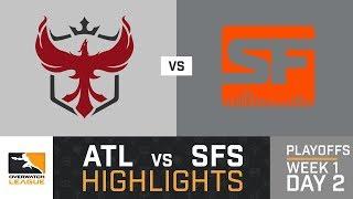 HIGHLIGHTS Atlanta Reign vs. San Francisco Shock | Playoffs | Week 1 | Day 2 | Overwatch League