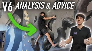 HOW TO CLIMB V6 • Analyzing essential V6 techniques