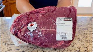 Costco Top Sirloin Cap Whole / Costco 2024 / Costco Meat / Top Sirloin Cap Whole / Beef / ASMR