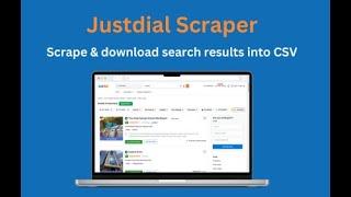 How to scrape and export Justdial data and export to CSV 2024