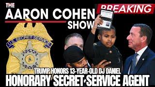 POWERFUL: Trump Honors 13-Year-Old Cancer Survivor DJ Daniel as Honorary Secret Service Agent.