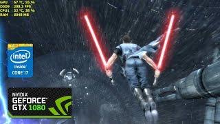 Star Wars the Force Unleashed 2 - GTX 1080 + i7 6700k @1440p (Frame Rate Performance Test)