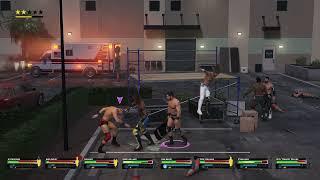 THE NXT PARKING LOT BRAWL IN WWE 2K25 #wwe2k25 #2k25 #RuleBeyondTheRing