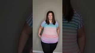 Rainbow Stripe Top